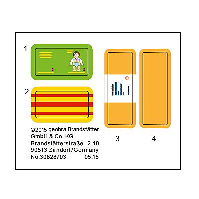 30829703_sparepart/Etikett 6660 "Krankenzimmer mit Babybett